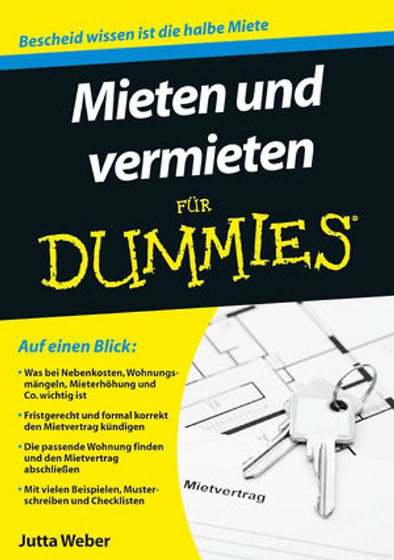 Mieten und vermieten für Dummies