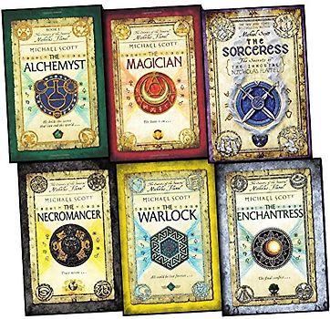 The Secrets of the Immortal Nicholas Flamel Series 1 - 6 Books Collection Set by Michael Scott (Alchemyst, Magician, Sorceress, Necromancer, Warlock & Enchantress)