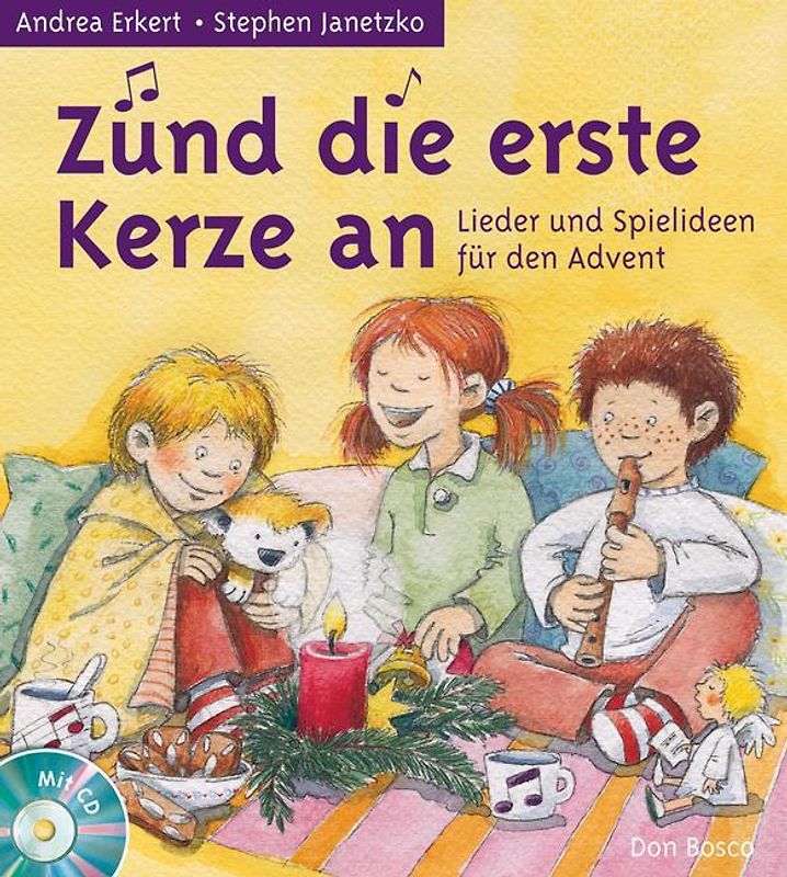 Zünd die erste Kerze an, m. Audio-CD