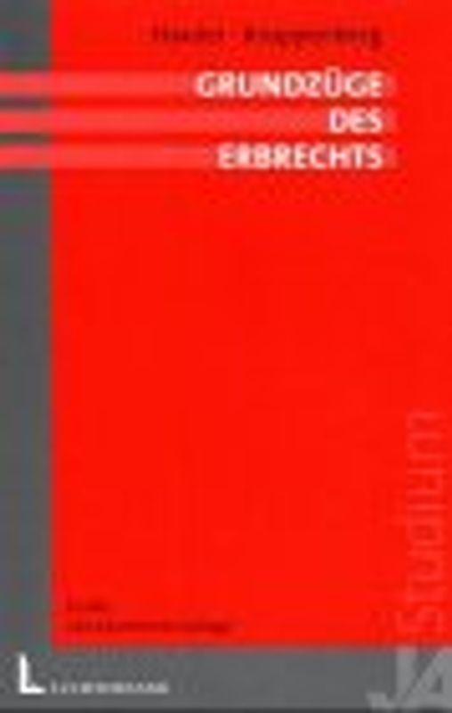 Grundzüge des Erbrechts