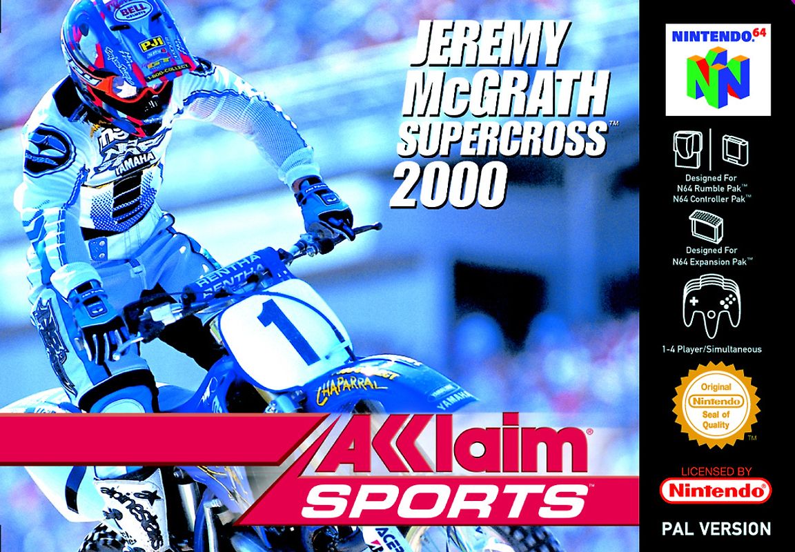 Jeremy McGrath Supercross 2000 Nintendo 64
