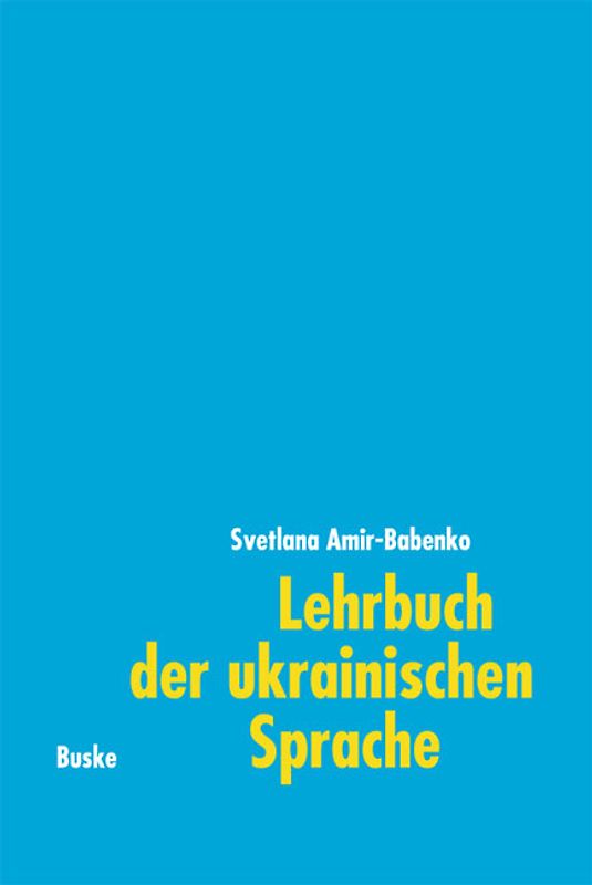 Lehrbuch der ukrainischen Sprache