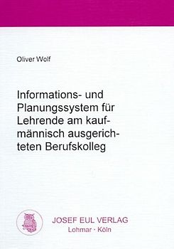 Informations- und Planungssystem für Lehrende am kaufmännisch ausgerichteten Berufskolleg