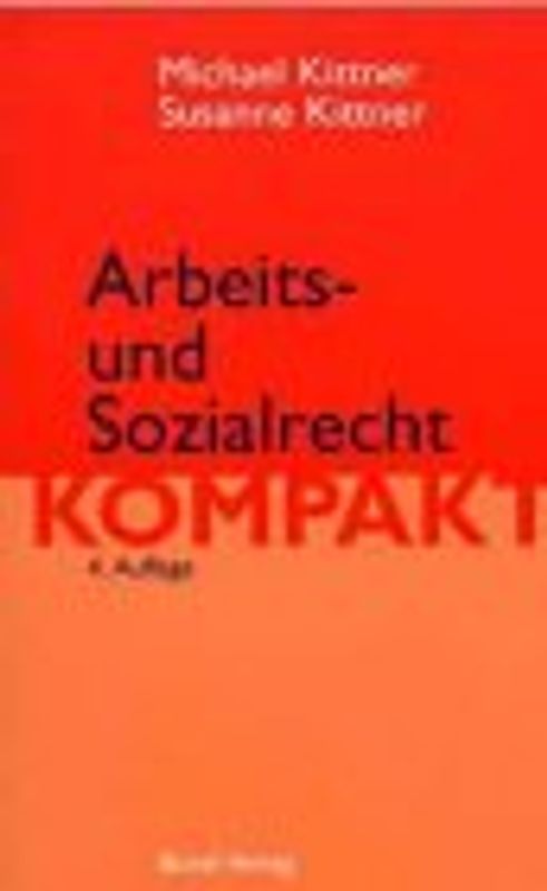 Arbeits- und Sozialrecht kompakt