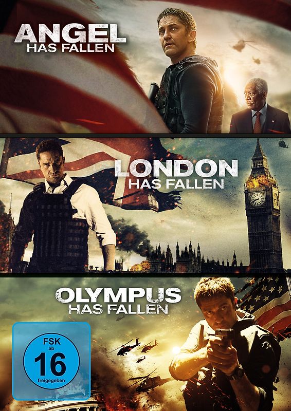 Olympus/London/Angel Has Fallen - Triple Film Collection [3 Discs] DVD