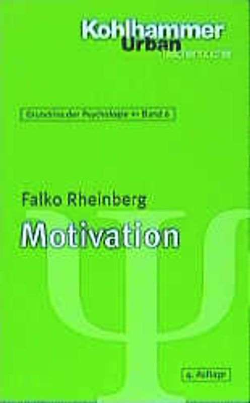 Grundriss der Psychologie / Motivation