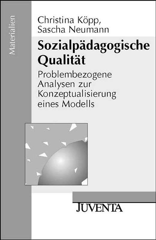 Sozialpädagogische Qualität. Problembezogene Analysen zur Konzeptualisierung eine Modells