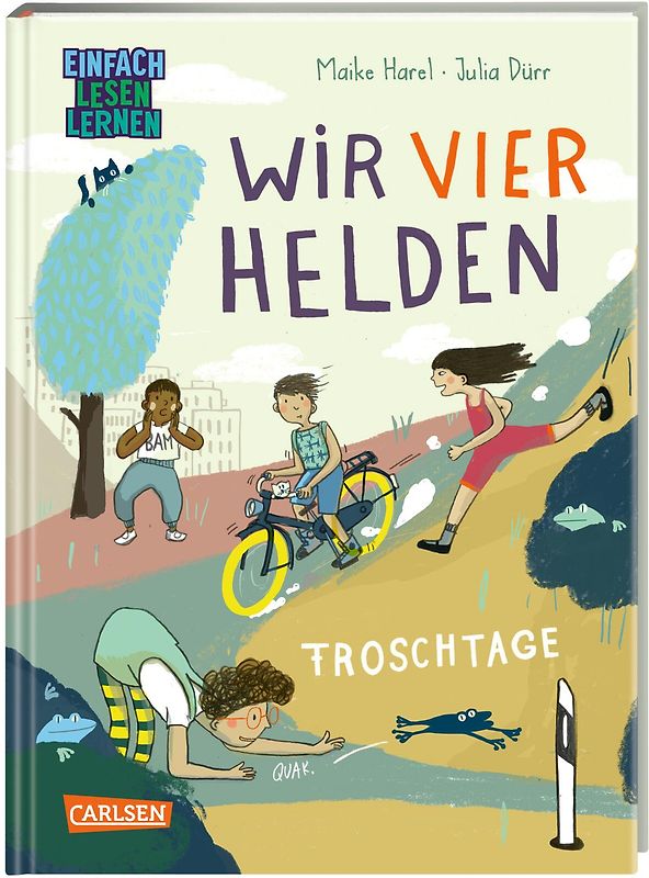 Wir vier Helden: Froschtage