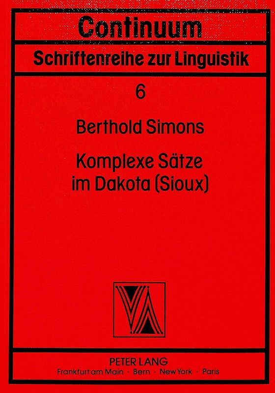 Komplexe Sätze im Dakota (Sioux)