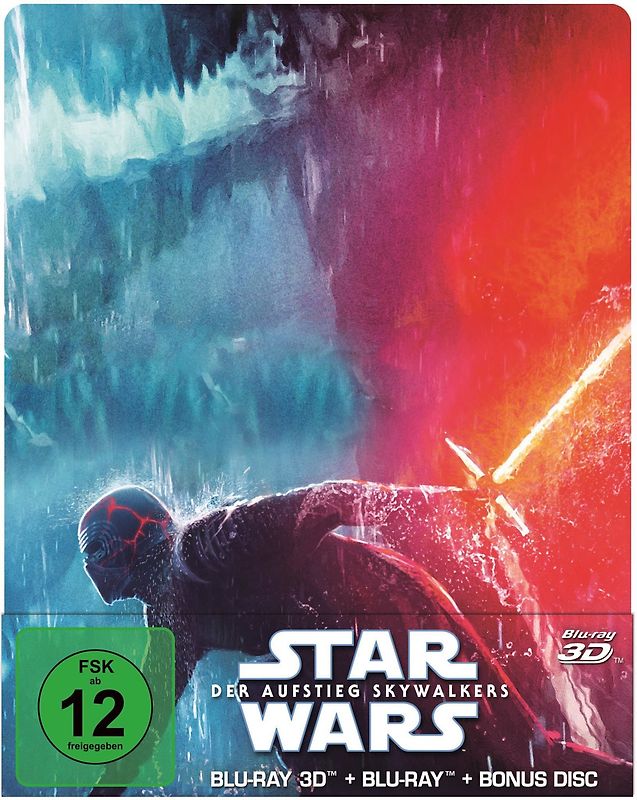 Star Wars: Der Aufstieg Skywalkers 3D [inkl. 2 Blu-rays, Steelbook Edition] 3D Blu-ray Disc
