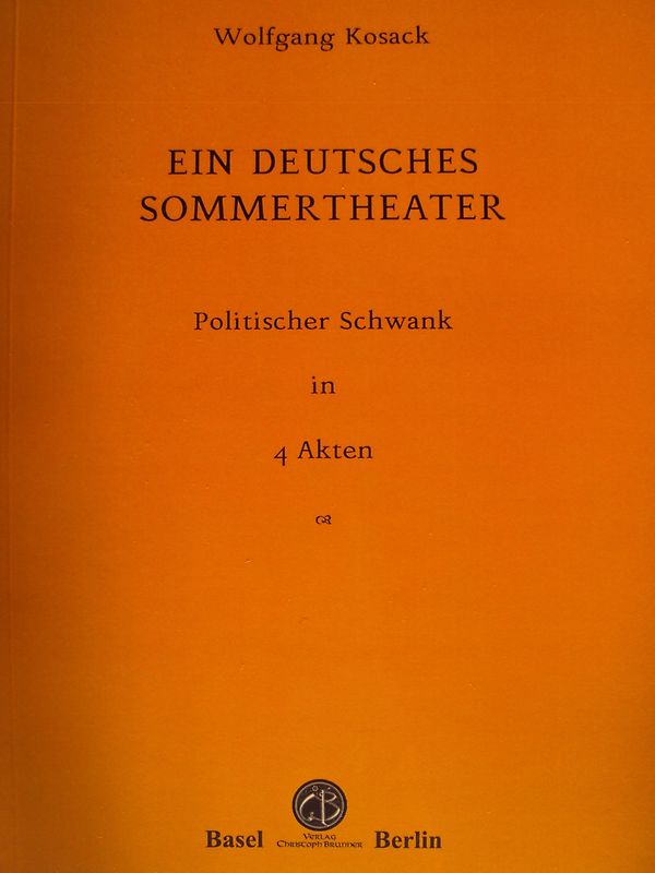 Ein deutsches Sommertheater