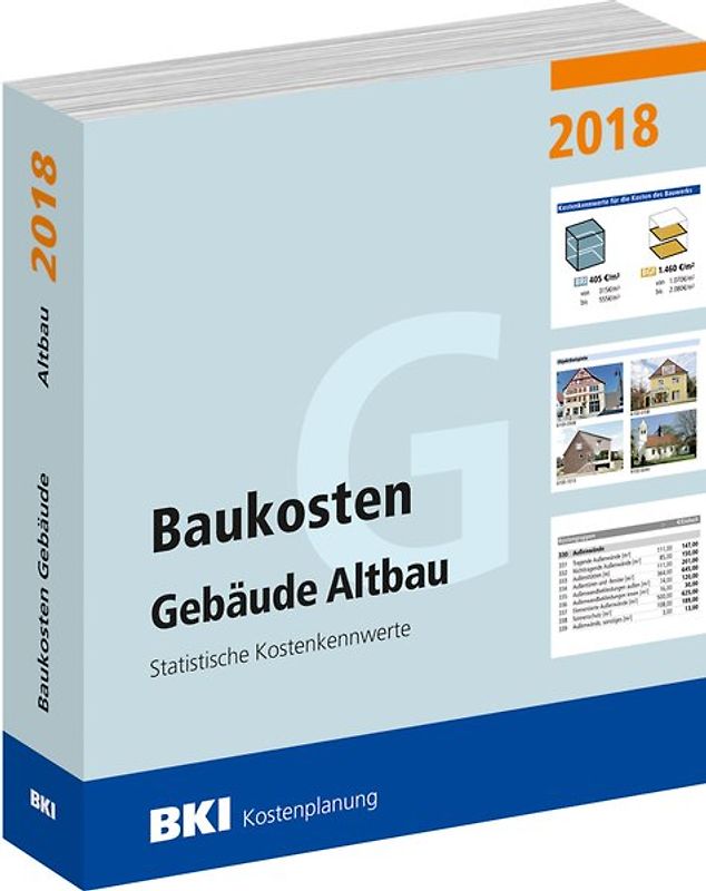 BKI Baukosten Gebäude Altbau 2018