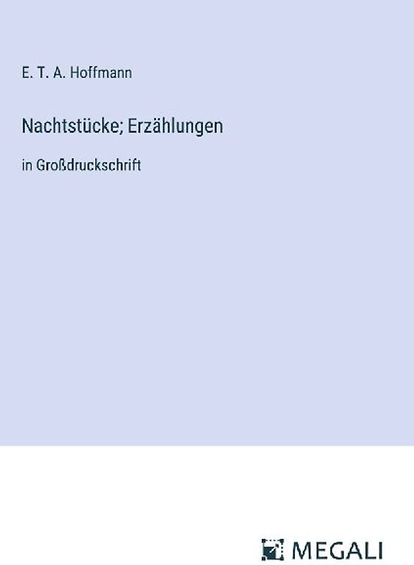 Nachtstücke; Erzählungen