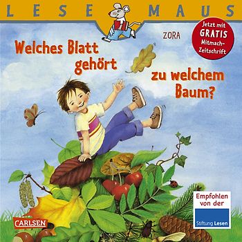 LESEMAUS, Band 47: Welches Blatt gehört zu welchem Baum?