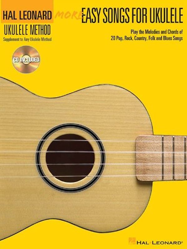Hal Leonard Ukulele Method: More Easy Songs For Ukulele (Buch & CD) - Various