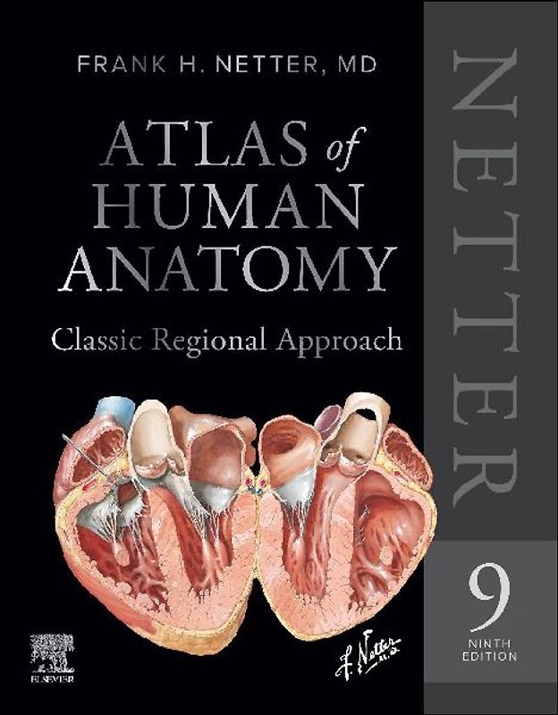 Netter Atlas of Human Anatomy: Classic Regional Approach (Hardcover): Professional Edition with Netterreference
