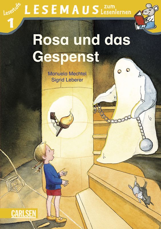 LESEMAUS zum Lesenlernen Stufe 1: Rosa und das Gespenst