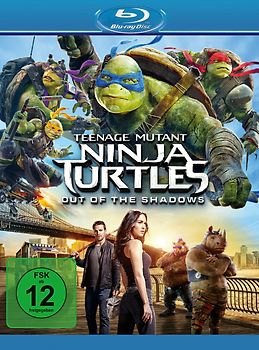 Teenage Mutant Ninja Turtles: Out of the Shadows Blu-ray Disc
