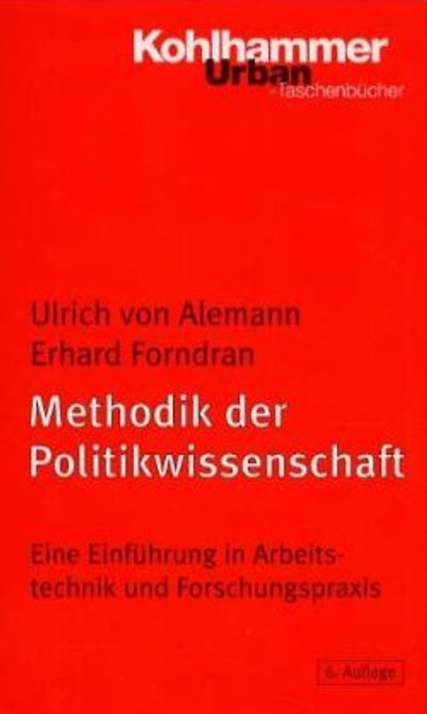 Methodik der Politikwissenschaft