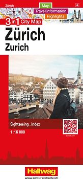 Hallwag Stadtplan Zürich