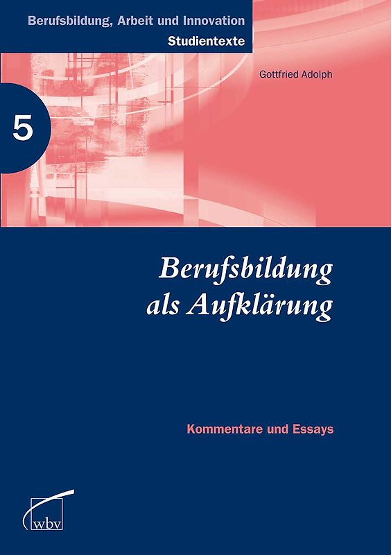 Berufsbildung als Aufklärung