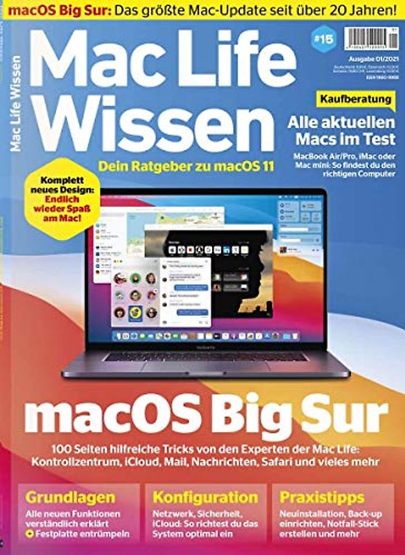 Mac Life Wissen Ratgeber zu Apple macOS 11 - Big SUR -