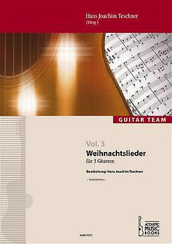 Weihnachtslieder. Für 3 Gitarren - Spielpartitur