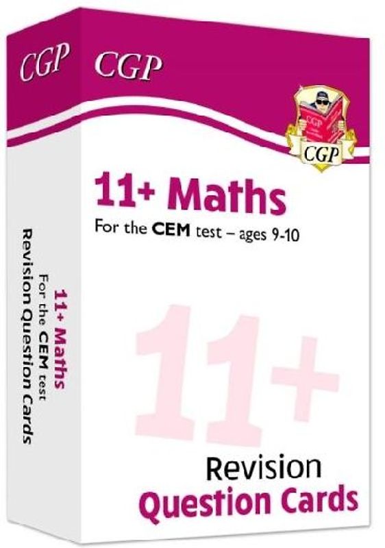 11+ CEM Revision Question Cards: Maths - Ages 9-10