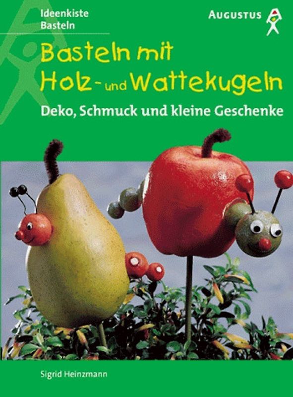 Basteln mit Holz- und Wattekugeln