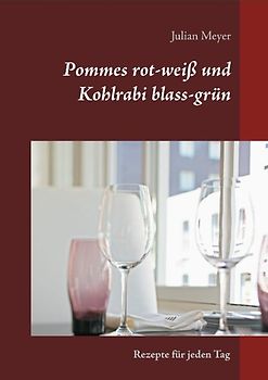 Pommes rot-weiß und Kohlrabi blass-grün