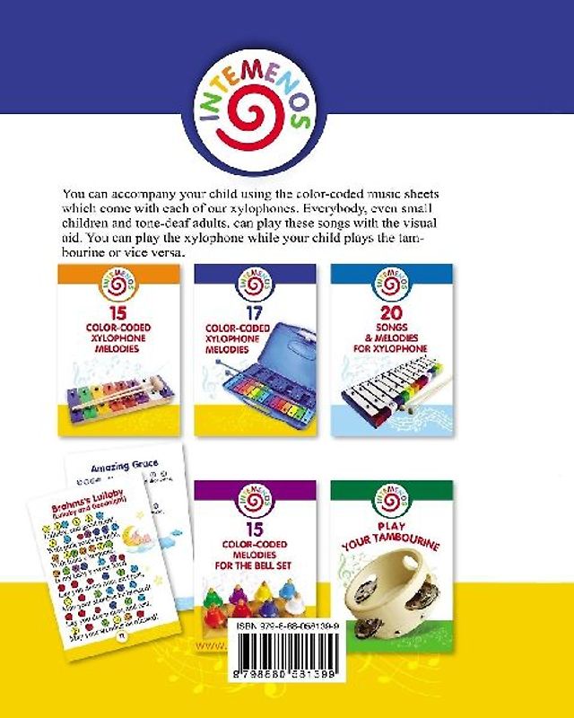 20 Xylophone Songs and Melodies + The Fairy Tale with Musical Score