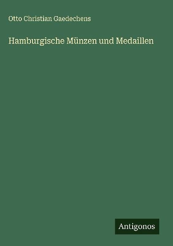 Hamburgische Münzen und Medaillen