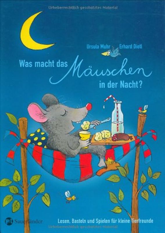 Was macht das Mäuschen in der Nacht?. Lesen, Basteln und Spielen für kleine Tierfreunde