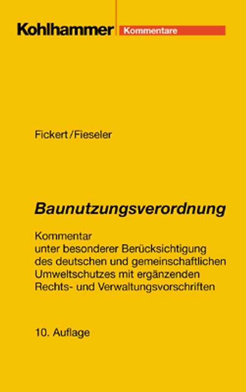 Baunutzungsverordnung