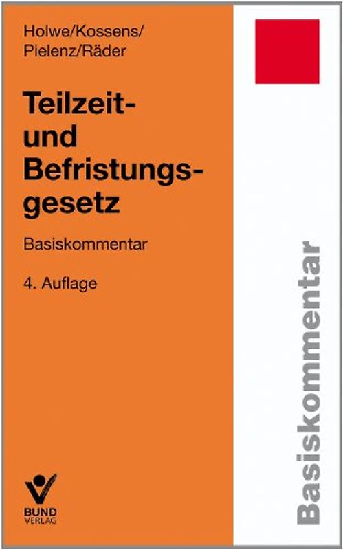 Teilzeit- und Befristungsgesetz