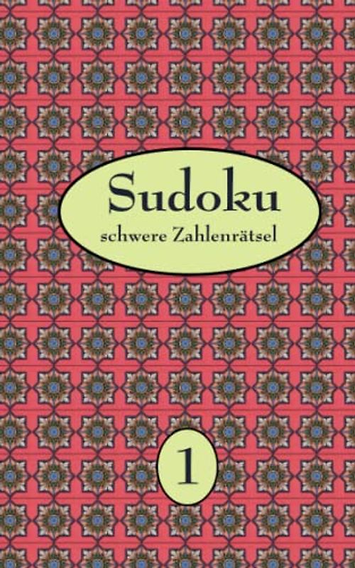 Sudoku schwere Zahlenrätsel 1