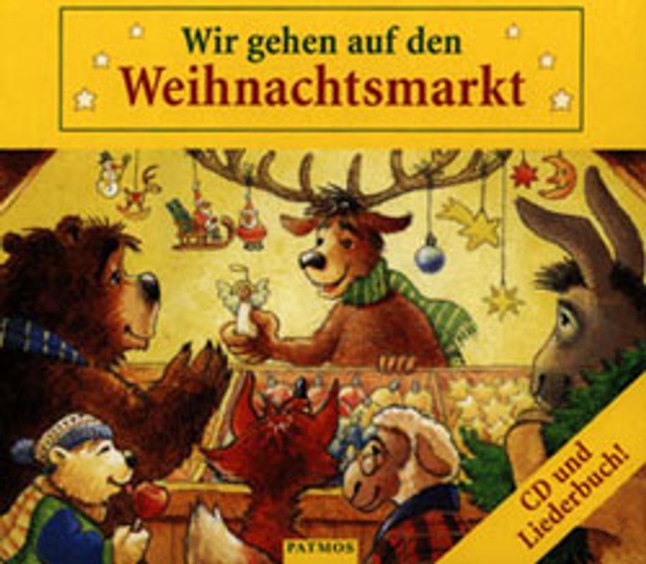 Various - Wir gehen auf den Weihnachtsmarkt, 1 Audio-CD m. Textbuch