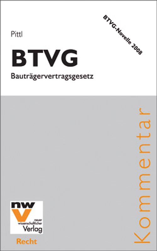 BTVG Bauträgervertragsgesetz