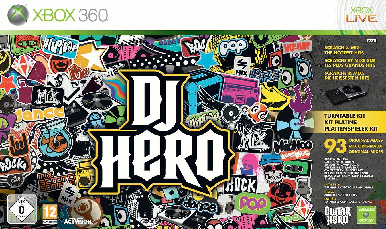 DJ Hero Xbox 360