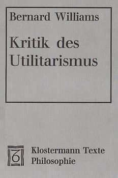 Kritik des Utilitarismus