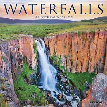 Waterfalls 2026 7 X 7 Mini Wall Calendar