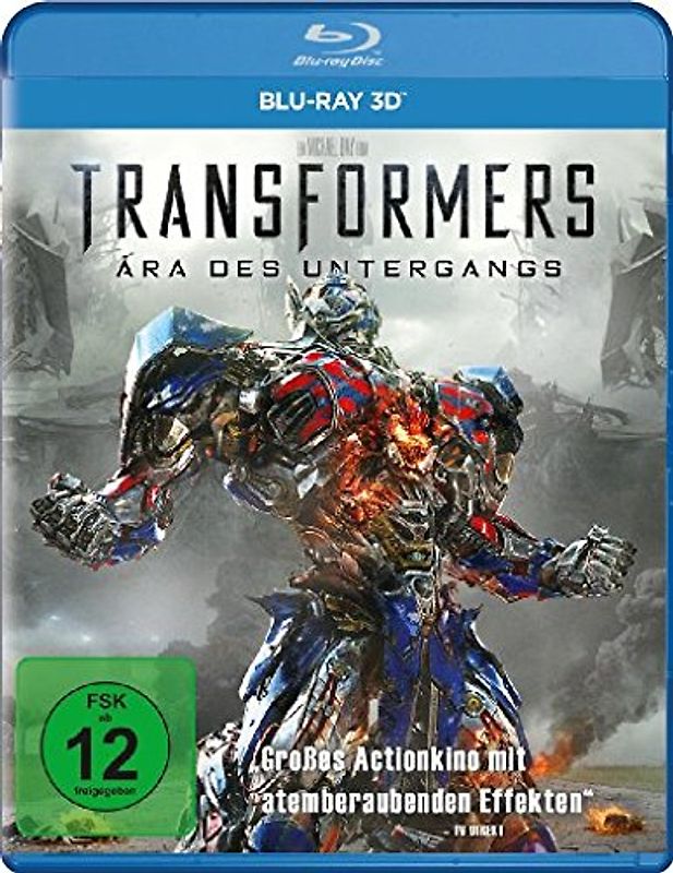 Transformers 4 - Ära des Untergangs 3D 3D Blu-ray Disc