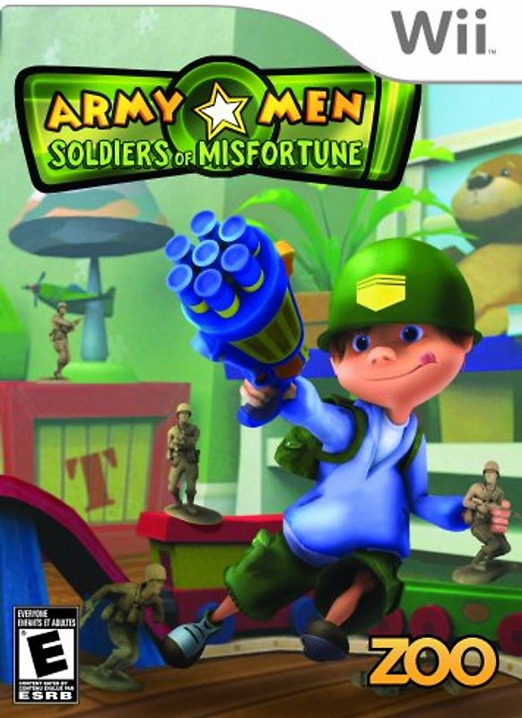 Army Men Soldiers of Misfortune Nintendo Wii