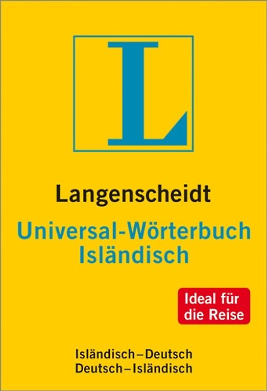 Langenscheidt Universal-Wörterbuch Isländisch - mit Zusatzseiten Zahlen