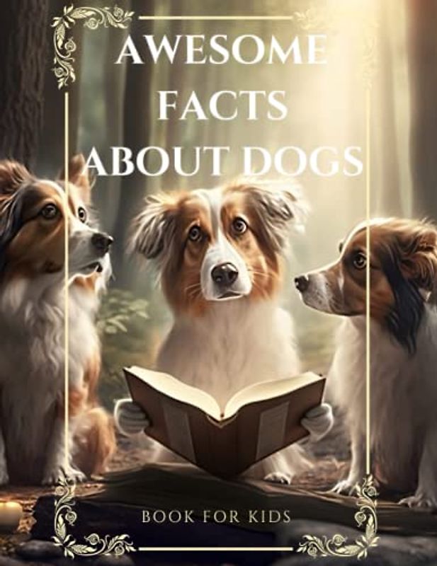 "Exciting Dog Information for Kids: Interesting Insights about Canines, Enjoyable Dog Data for Children, Amazing Dog Discoveries, Concise Dog Facts." Short facts, dog books for kids,