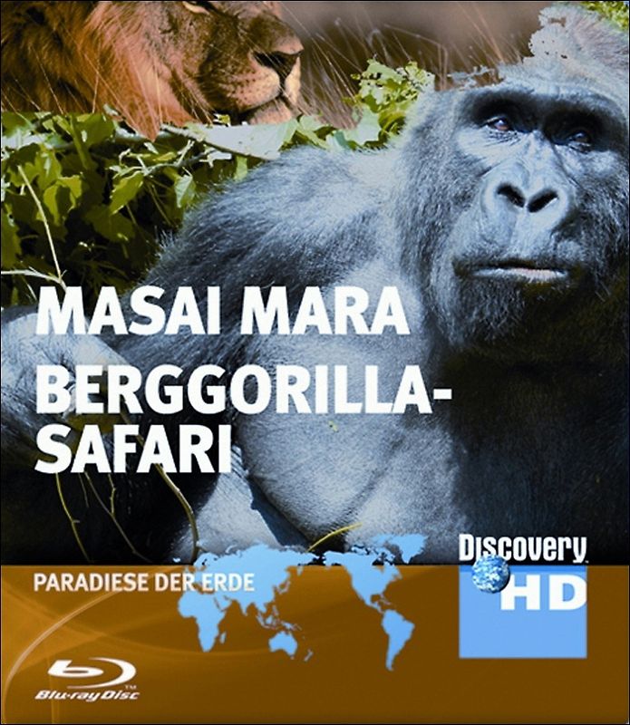Discovery Channel HD: Masai Mara Nationalpark & Berggorilla-Safari Blu-ray Disc