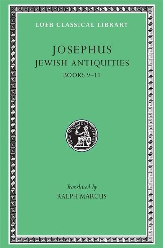 Jewish Antiquities, Volume IV