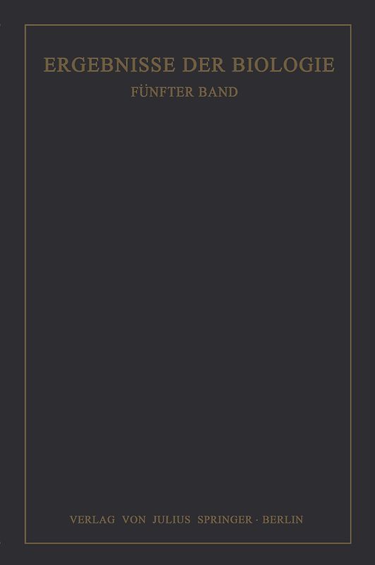 Ergebnisse der Biologie