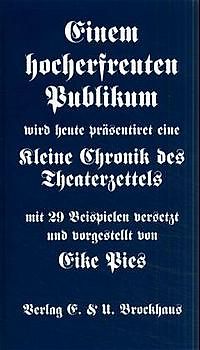 Einem hocherfreuten Publikum wird heute präsentieret