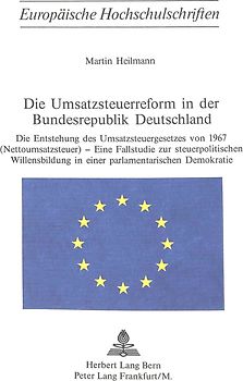 Die Umsatzsteuerreform in der Bundesrepublik Deutschland